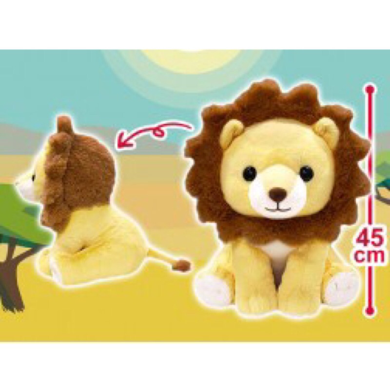 THÚ BÔNG SƯ TỬ BÔNG VÀNG LION AMUSE NHẬT BẢN CHÍNH HÃNG