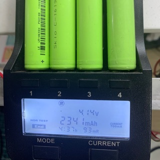 Pin 18650 cũ tháo máy bao dung lượng trên 2200mah