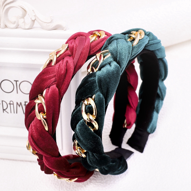 Cài tóc vải nhung thiết kế kiểu Hàn Quốc sang trọng dành cho nữ