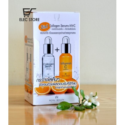 Hộp 6 túi Collagen Serum Vit C 8g Thái Lan