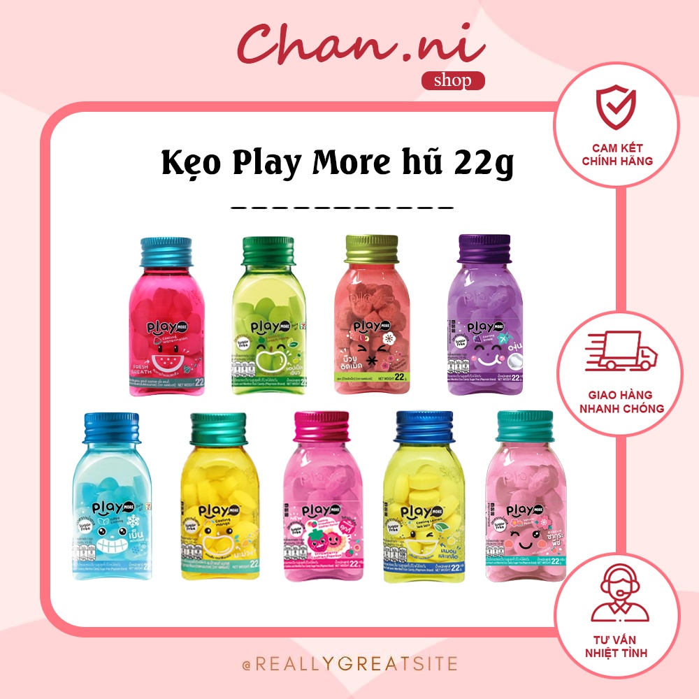 Kẹo the Play more hũ 22g