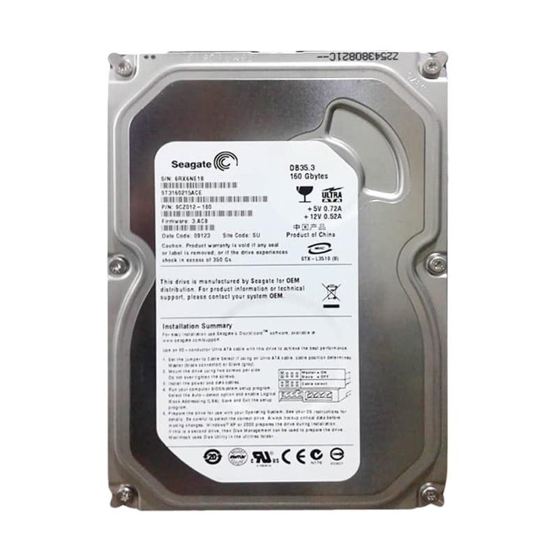 Ổ Cứng Hdd 160gb 3.5 "Seagate Pc | WebRaoVat - webraovat.net.vn