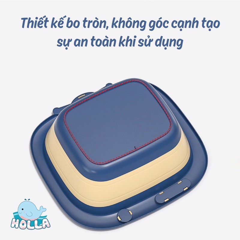 Chậu Rửa Mặt Gấp Gọn Cao Cấp Hình Tivi HOLLA