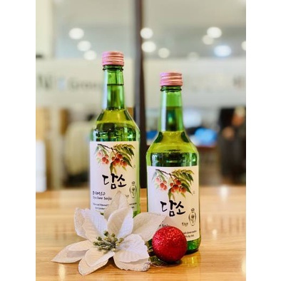 Soju Damso Hàn Quốc Đủ 7 Vị Thơm Ngon Nước Trái Cây Chai 360ml