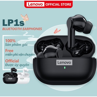 Tai nghe Bluetooth Lenovo LP1S Bluetooth 5.0 Âm thanh nổi HD có độ trễ thấp với micrô IPX4 chống nước nút cảm ứng