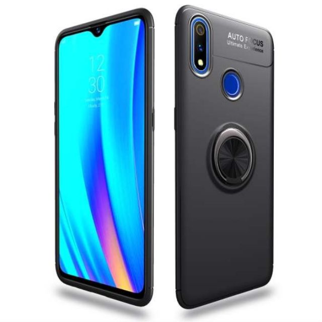Ốp lưng Oppo Realme 3 Pro FREESHIP Từ 50k chống sốc giá đỡ kiêm nhẫn hút ô tô hiệu Auto Focus cao cấp