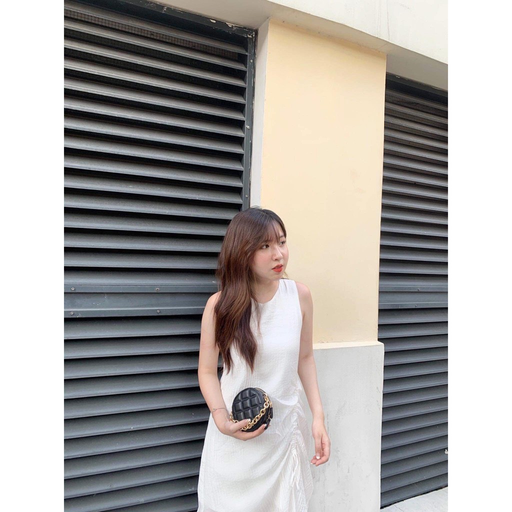 Đầm sát nách dây rút 2 lớp (S/M) | BigBuy360 - bigbuy360.vn