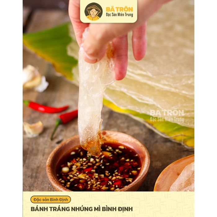 [Nguyên Gốc Bình Định]_Bánh Tráng Nhúng Mì Giảm Cân_Loại Dẻo Dai_Nhúng Nước