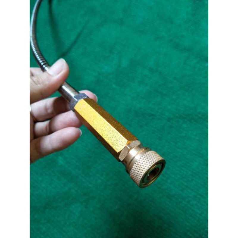 Bơm tay cao áp ô tô đồng hồ 40MPA đầu lọc ẩm nhỏ