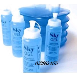Gel siêu âm sky - xanh - gel triệt lông sky trắng hoặc xanh giá rẻ❤️ gel điện tim - gel