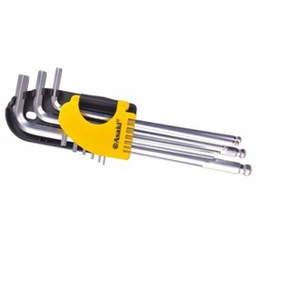Bộ lục giác bi dài 9 cây Asaki AK-7402
