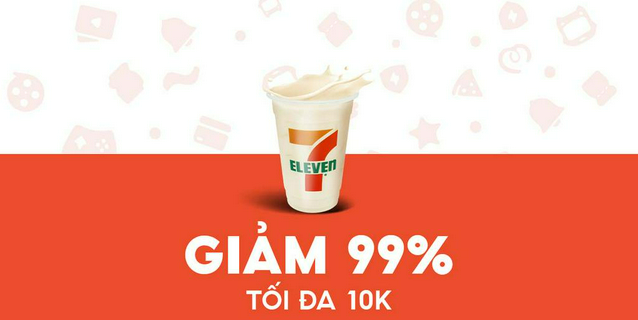 - 7-eleven - giảm 10k cho 1 ly sữa đậu nành