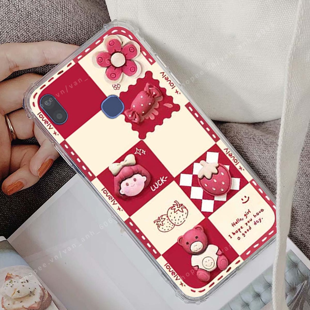 Ốp lưng Vsmart Joy 1 / Joy 1 Plus / Joy1+ hình gấu, kẹo dễ thương cute