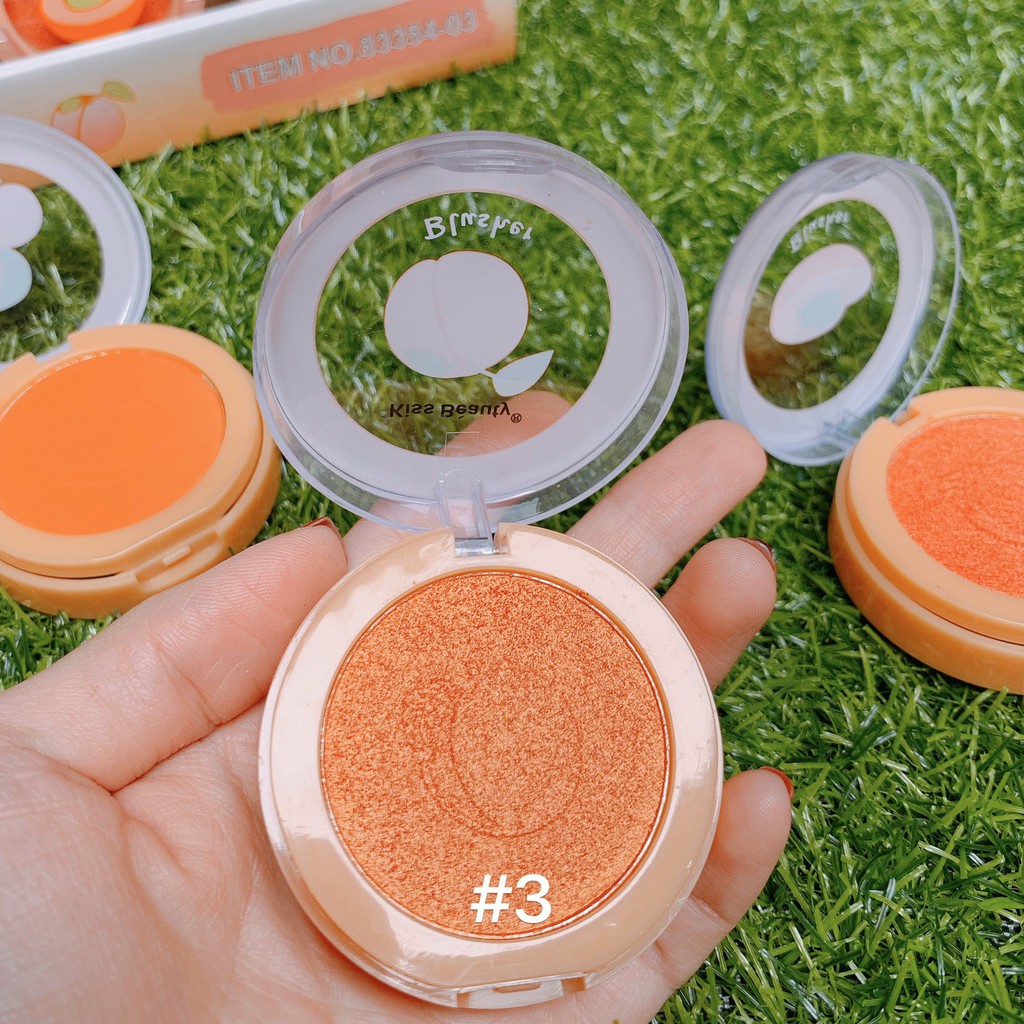Phấn má hồng kiss beauty peach [HOT] | BigBuy360 - bigbuy360.vn