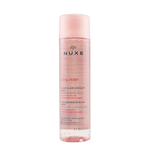 Nước Tẩy Trang Hoa Hồng Nuxe Very Rose 3-in-1 Soothing Micellar Water 200ml