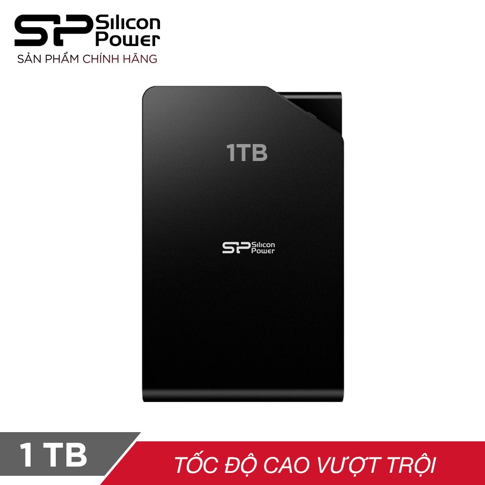 Ổ cứng di động Silicon Power Stream S03 1TB / USB 3.1 Gen 1 - Hãng phân phối chính thức