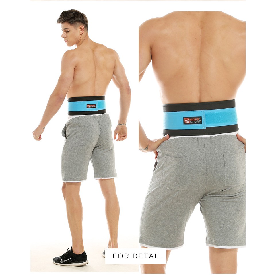 Đai lưng tập gym Boer 1698