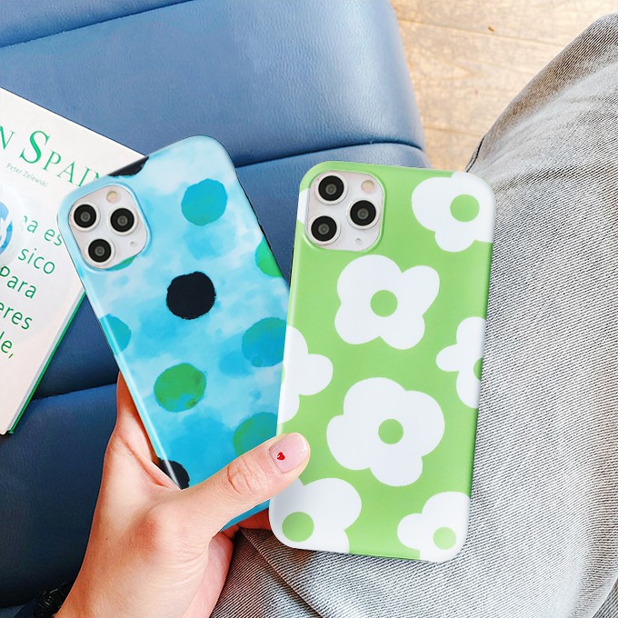 Ốp lưng iphone Hoa Chấm Bi IMD 5/5s/6/6plus/6s/6s plus/6/7/7plus/8/8plus/x/xs/xs max/11/11 pro/11 promax - Shin Case | BigBuy360 - bigbuy360.vn