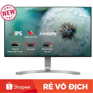 Màn hình máy tính LG 24 inch 60Hz IPS Speaker 24MP88HV-S FullHD 5ms - Hàng chính hãng - Năm 2023