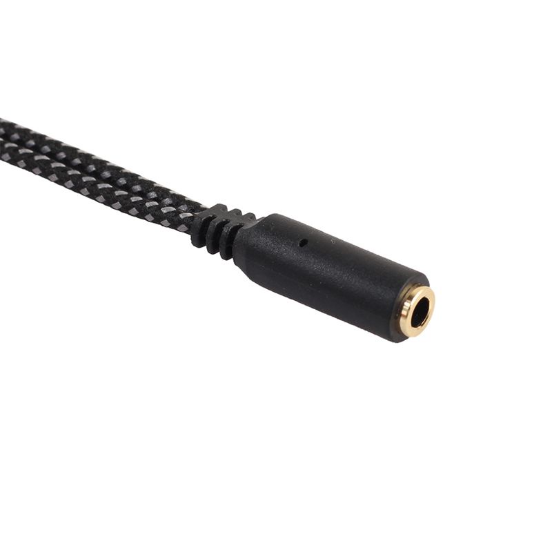 Dây cáp âm thanh kết nối tai nghe và micro chuyển đổi cổng 3.5mm sang hai giắc cắm 3.5mm dành cho máy tính bàn