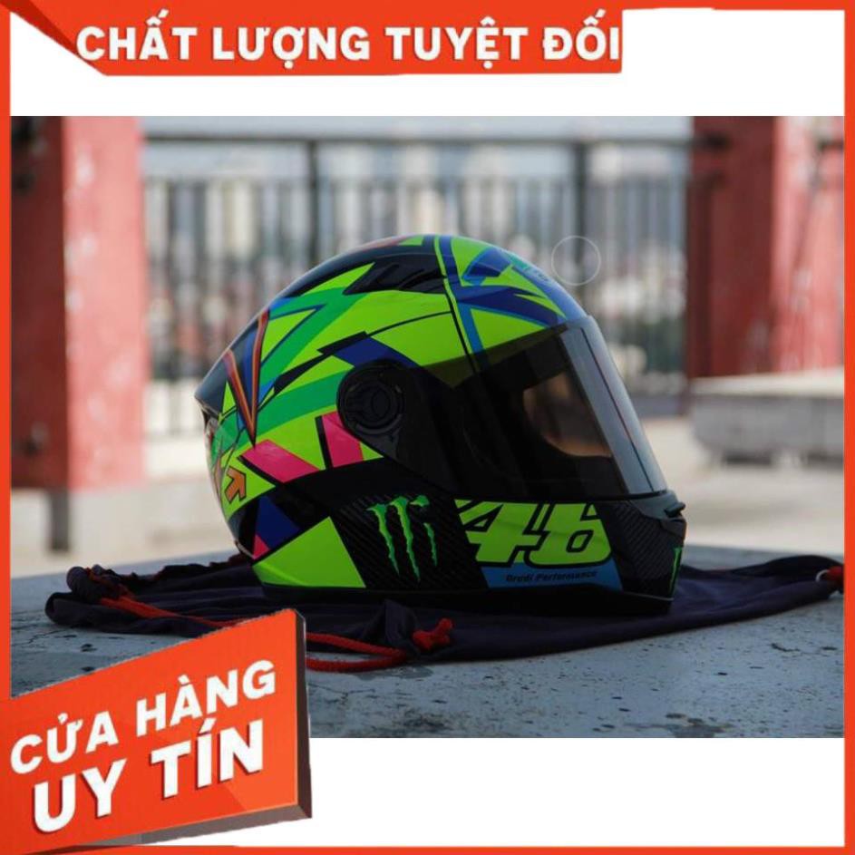 [Uy Tín - Chất Lượng]  Nón bảo hiểm AGU Fullface Đa Sắc Màu