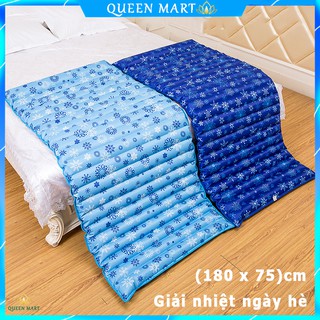 Nệm Nước Mát Mùa Hè Cao Cấp Vải Thoáng Khí Chống Nước Tiện Dụng Kích thước 180x75cm Và 45*45cm