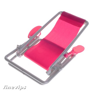 Mô hình ghế xếp mini tỉ lệ 1/6 bằng nhựa đồ chơi búp bê dễ thương