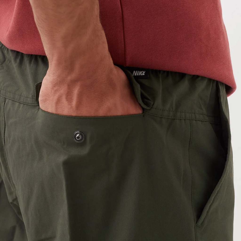 NIKE CHÍNH HÃNG - Quần dài thể thao nam Nike Sportswear Men's Unlined Utility Cargo Trousers Authentic - Moss Green