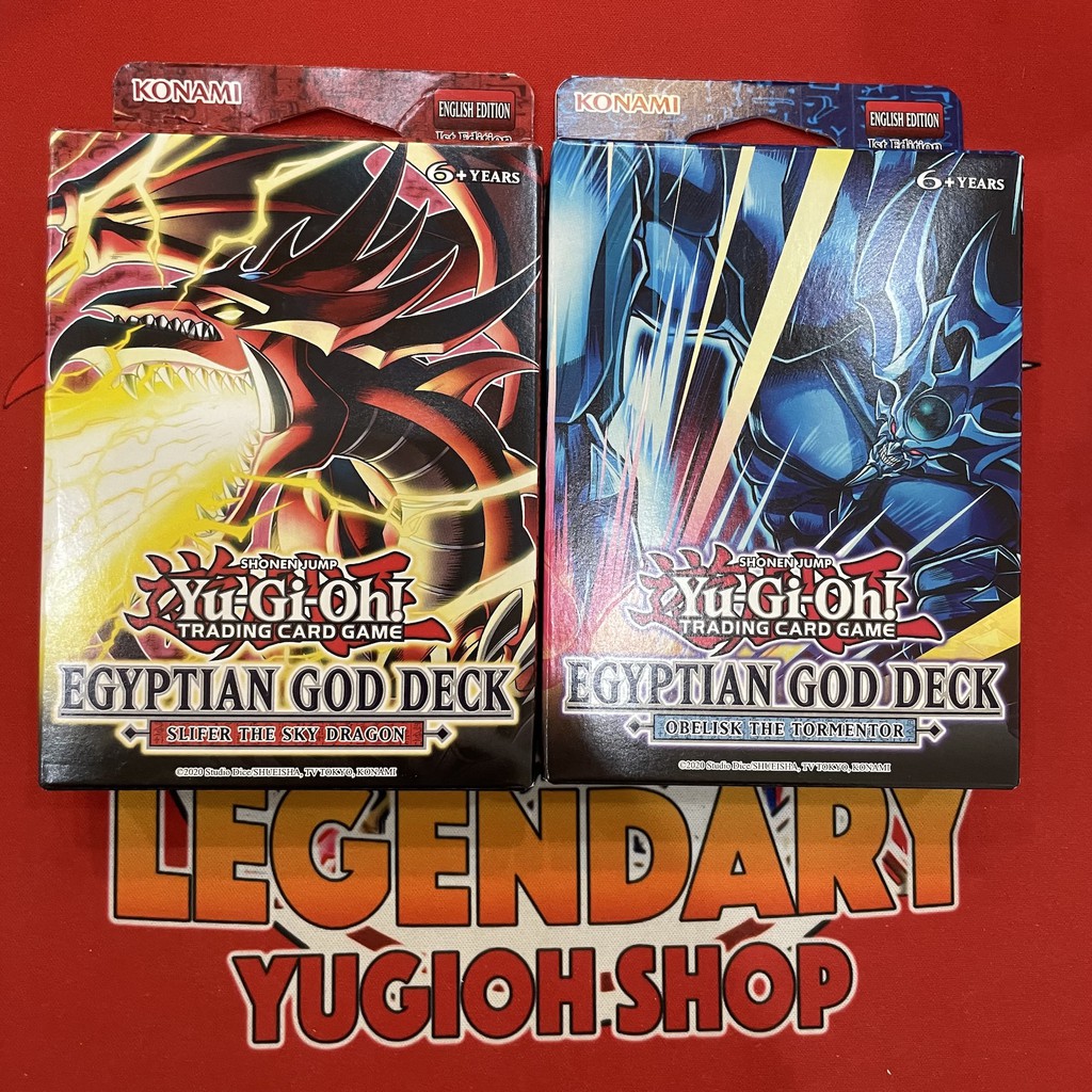 BỘ BÀI YUGIOH CHÍNH HÃNG] Structure Deck: Egyptian God Deck - EGS1 - EGO1 Tiếng Anh