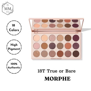 [Moomoocos] Bảng Mắt Morphe 18T True or Bare Eyeshadow Palette
