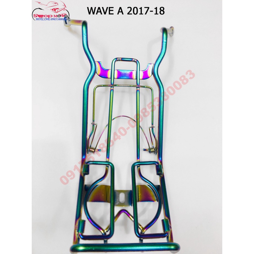 BAGA INOX 10 LY XI TITAN CHO EX 150,WAVE A 2017- 20/RS/RSX, SIRIUS ,BALADE,DREAM Ảnh thật Sp