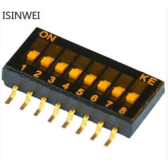 Set 5 Công Tắc Chuyển Đổi Dshp08Tsger 1.27mm 8-bit Dip Smd 8 Cổng
