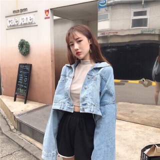 Khoác jean lửng