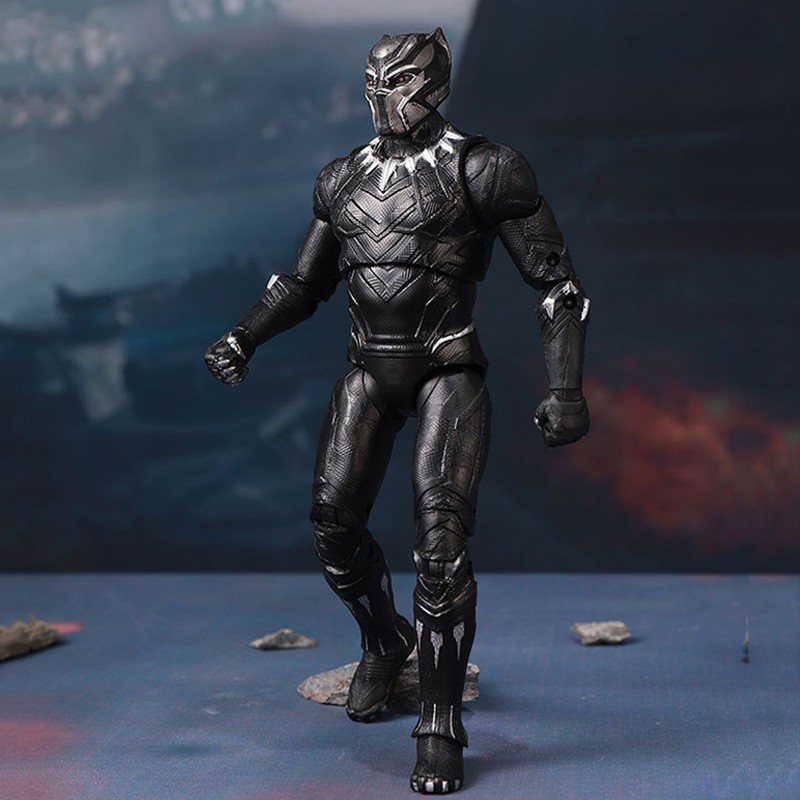 Mô hình Black Panther Captain America Civil War ZD Toys 17cm Avengers