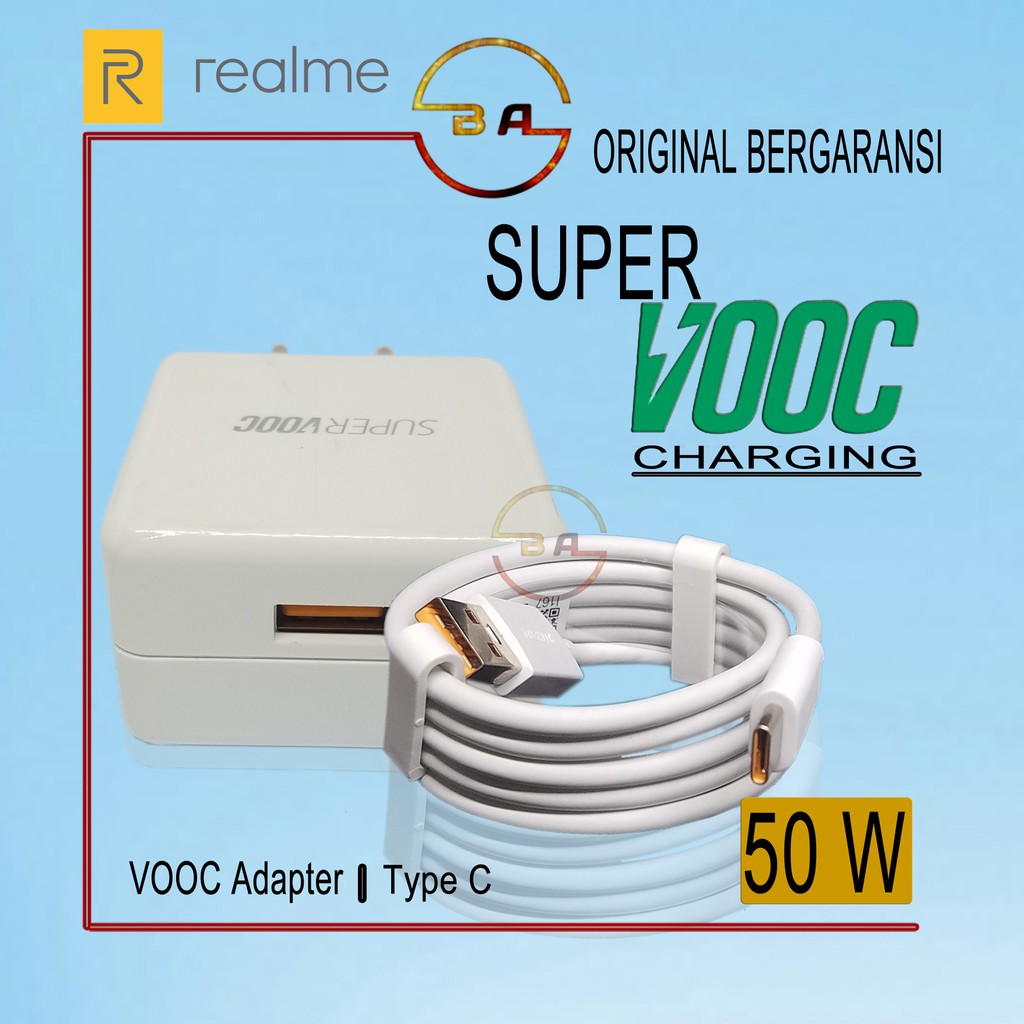 Củ Sạc Nhanh Realme 5 Pro Realme Xt X2 50watt Super Voc Chính Hãng 100%