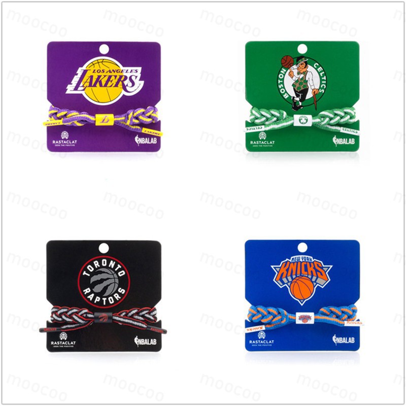 Vòng tay dây bện thời trang hiệu Rastaclat Men 's NBA