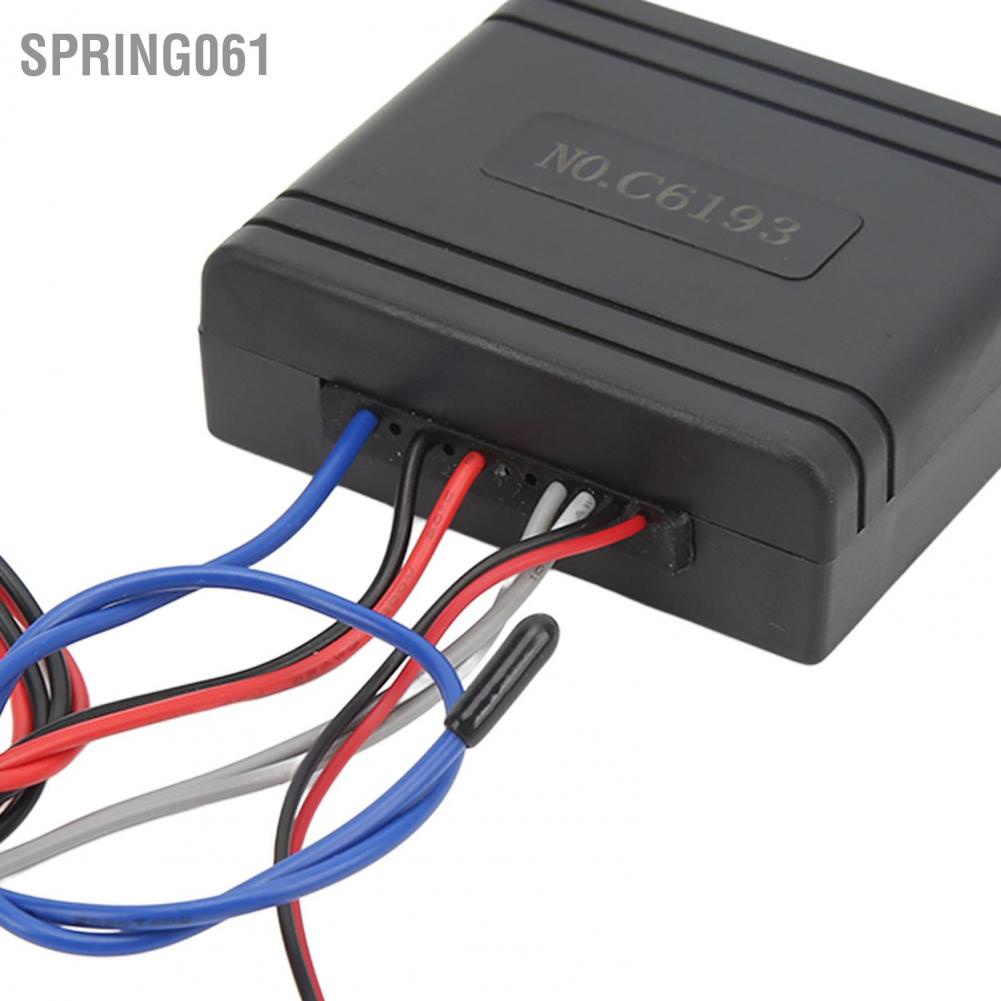 Spring061 Motorcycle Alarm System Anti Theft Security Wireless Vibration Universal for Scooter Bike