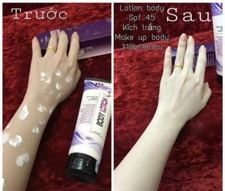 Kem chống nắng-Make up body