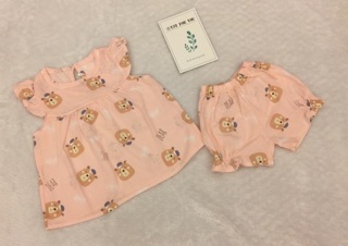 Combo 5 bộ lanh bé gái