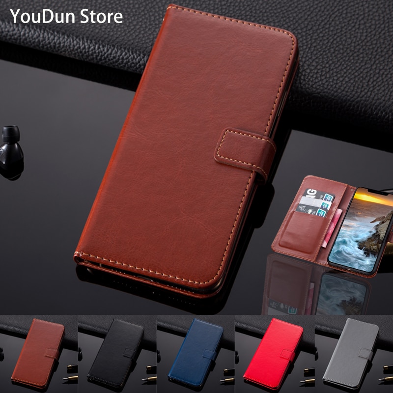 Bao Da Nắp Gập Có Ngăn Đựng Thẻ Cho Xiaomi Redmi Note 9s 9 Pro 8 A 7a 6a 5 Plus A2