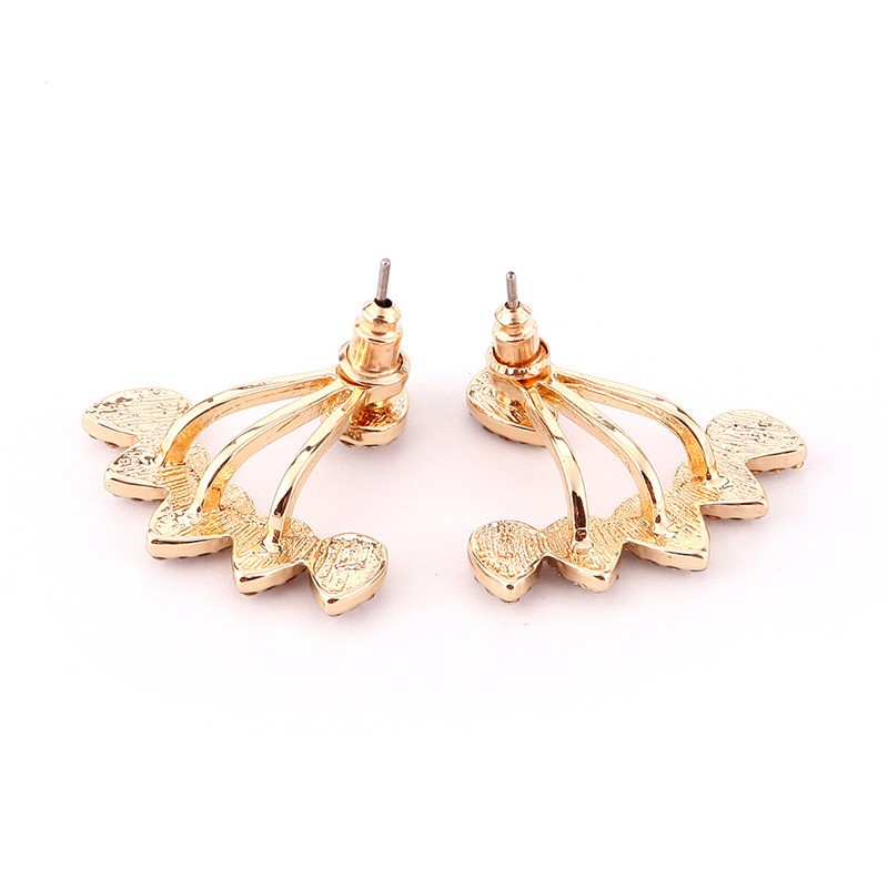 Bông Tai giọt nước đính đá xinh xắn sang trọng