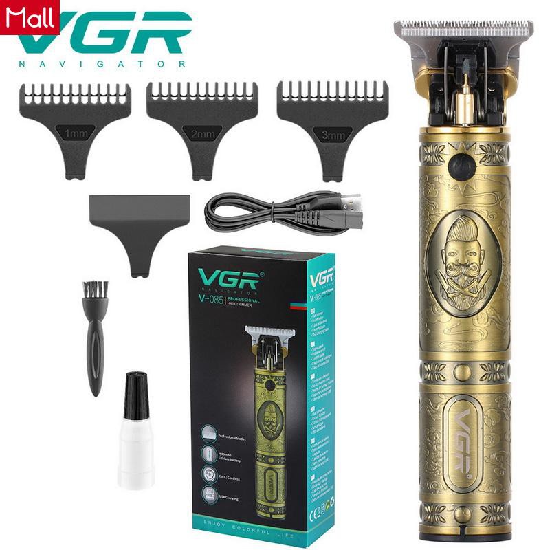 (Hàng Mới Về) Tông Đơ Cắt Tóc Bằng Thép Không Gỉ Có Thể Giặt Được Vgr-V085