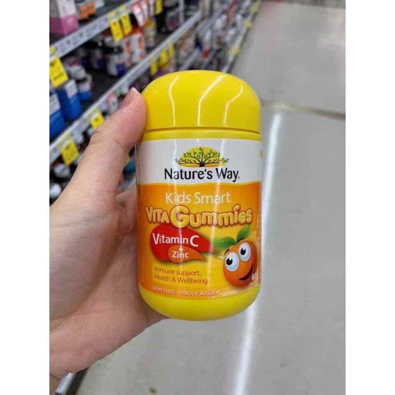 Vitamin Nature's Way Kids Smart VITA Gummies Vitamin C + Zinc