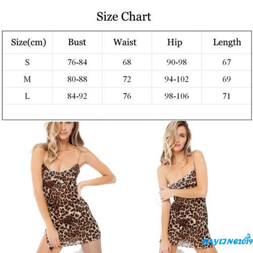 Đầm ôm không tay in họa tiết da báo gợi cảm cho nữ