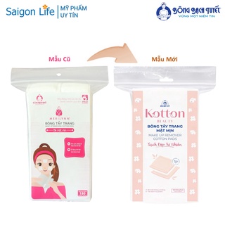 Bông Tẩy Trang Bạch Tuyết Merilynn Bề Mặt mịn (180 Miếng/gói)