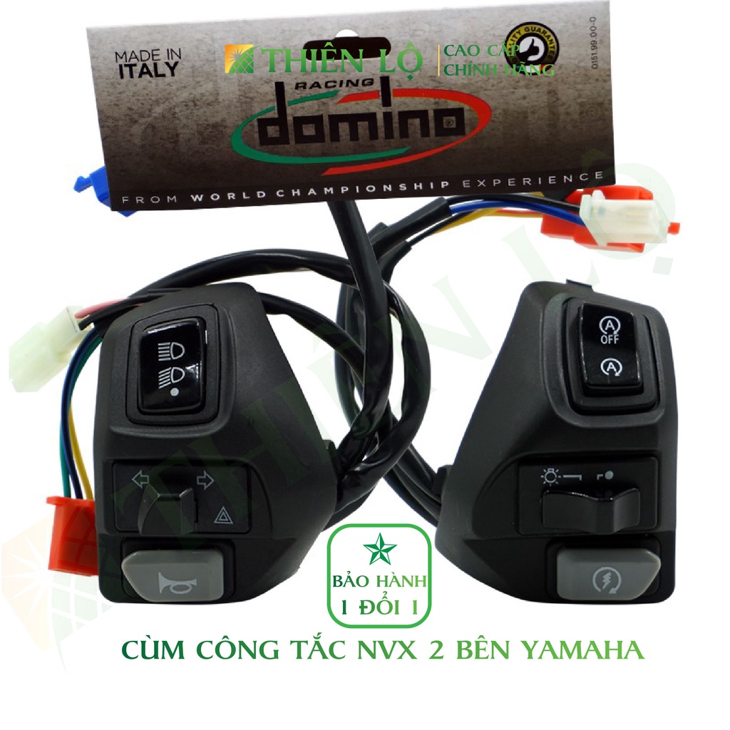 Bộ cùm công tắc Yamaha Trái Phải Hazard Passing FULL chức năng cho NVX NVX 135LC NVX155 AEROX155 Ex135 Thiên Lộ