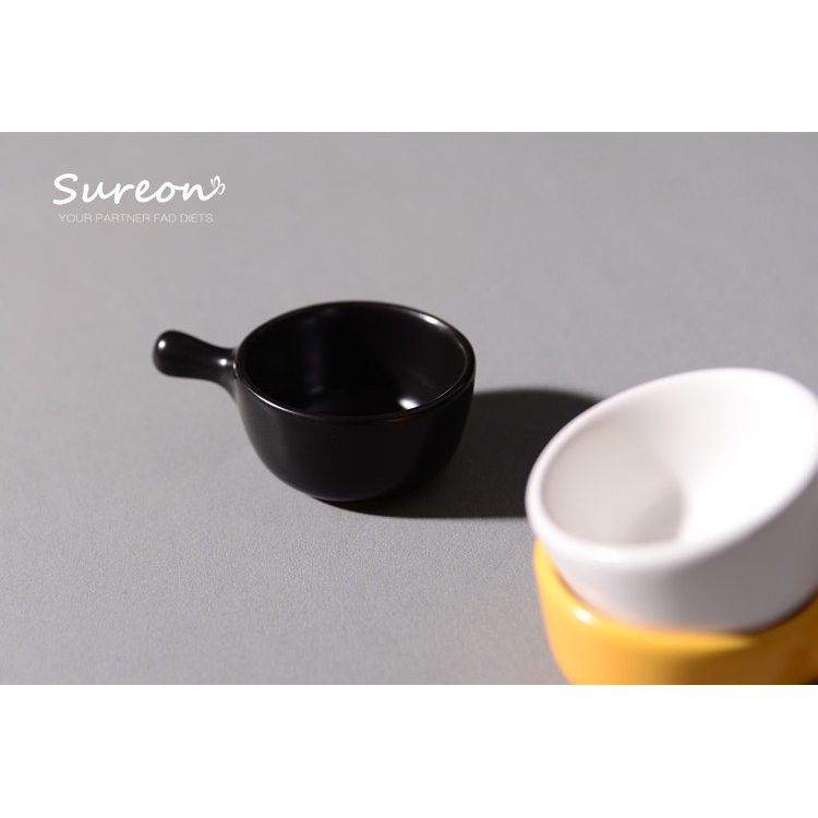 Đĩa đựng nước chấm bằng sứ nhỏ gọn