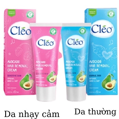 Cleo Kem tẩy lông cho da thường Normal Skin 50g/tuýp