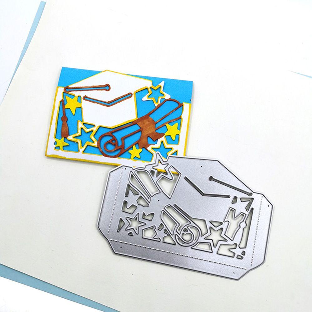 Khuôn Cắt Giấy Làm Từ Kim Loại Hình Xe Ngựa Gỗ Trang Trí Scrapbook