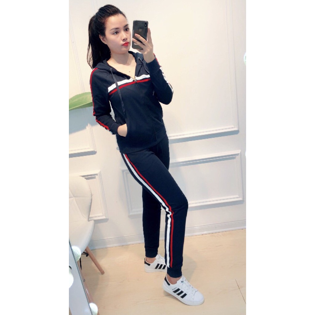 Bộ nỉ da có mũ chất mềm siêu đẹp | BigBuy360 - bigbuy360.vn